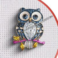 Magnetic Needle Minder Magnet Embroidery Accessories and Supplies Embroidery Needle Holder Cross Sti