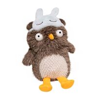 MUALML Cute Owl Stuffed Animal, 10" Soft Owl Plush Doll Toy for Kids, Stuffed Owl Gift for Girl