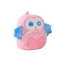 NXLGYDZ Unisex Toddler Animal Backpack，Ultra-Soft Lightweight School Bag，Cute Plush Owl Mini Day