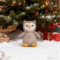 MUALML Owl Stuffed Animal Soft Owl Plush Doll Toy for Kids, Cute Birthday Gift for Girls Boys 6.3inc