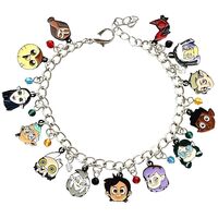 HyeeMiZine Owl Charm House Bracelet Gifts for Woman Men