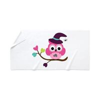 CafePress Cute Halloween Owl 30"x60" Absorbent, Soft Beach Towel