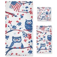 Tatenale Decorative Towels for Bathroom Bath Towel Sets Absorbent Microfiber Fancy Beach Towels Bath