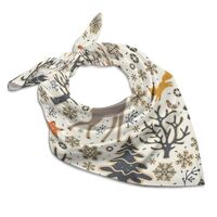 Women Square Silk Scarf, Lightweight Headscarf Stole Hair Scarves Wraps Gift Shawl Chiffon Scarves 1