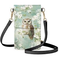 AZULCUSTO Mini Messenger Bag for Women, Small Cell Phone Purse Scratchproof Leather Shoulder Handbag