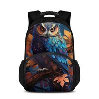ZCFYGDX Customized Name Children's Backpack with Lunch Box, 17.3 Inch 2-in-1 School Backpack, D