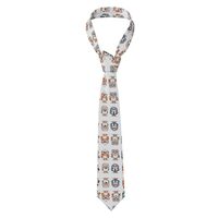 WHJWZY Fashion Men's Necktie - Printed Silk Tie for Business daily work party 57X3.1 inchs Diff