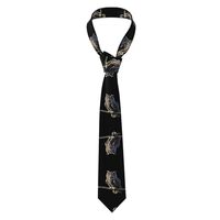 WHJWZY Fashion Men's Necktie - Printed Silk Tie for Business daily work party 57X3.1 inchs Clim