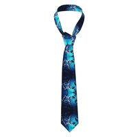 WHJWZY Fashion Men's Necktie - Printed Silk Tie for Business daily work party 57X3.1 inchs Owl 