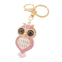 Lyhoosin Owl Keychain Purse Charms for Handbags Cute Keychains for Women Bling Purse Accessories Pin