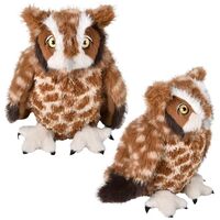 Rhode Island Novelty 8" Animal Den Screech Owl