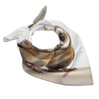 QMNRTK Funny Owl Silk Scarf Fashion Satin Head Scarf Lightweight Head Scarves for Neck Silk Scarves 