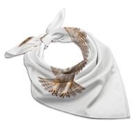QMNRTK A Barn Owl Silk Scarf Fashion Satin Head Scarf Lightweight Head Scarves for Neck Silk Scarves