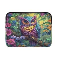 Owl Flowers Blue 15-16 Inch Laptop Sleeve for Women Laptop Case Bag Sleeve Computer Case for Tablet
