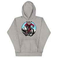 Owls Mountain Bike - Biking Hoodie Pullover Carbon Grey