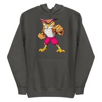 Owl Fitness - Trainer Owl Hoodie Pullover Vintage Black