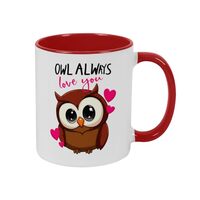 Funny Owl Always Love You Coffee Mug You Keep Me Up Owl Night. Gift for Boyfriend or Husband from Gi