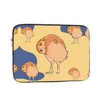 YYHWHJDE Crooked Owl Pattern Shockproof Portable Laptop 15 inch Sleeve Bag for Men and Women - Ideal