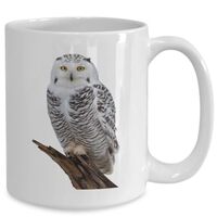 Snowy Owl Mug White Harfang Add Personality to Your Daily Routine with This Stylish, Practical for C
