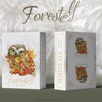 Murphy's Magic Supplies, Inc. Forest elf Owl Playing Cards
