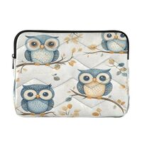 Kigai Cute Owls Laptop Sleeve Bag for 15-16 inch Notebook Shockproof Protective Laptop Case Portable