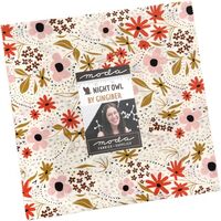 Gingiber Night Owl Layer Cake 42 10-inch Squares Moda Fabrics 48420LC