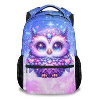 Kids Backpack - Owl Backpack for Girls - Cute Toddlers Bookbag - Durable School Bag for Kindergarten
