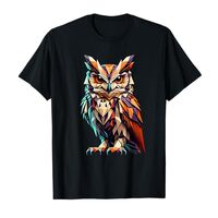 Origami Art Eastern Screech Owl Owls T-Shirt