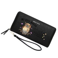 ZRTARY Customized Cute Owl Women's Wallet,Birthday Gift,Holiday Gift for Family,Friends,Women,G