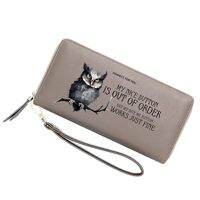 ZRTARY Personalized Cute Owl Women Wallets,Birthday Gift,Holiday Gift for Family,Friends,Women,Gradu
