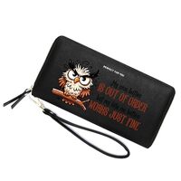 ZRTARY Customized Owl Design Women's Wallet,Birthday Gift,Holiday Gift,Valentine's Day gif