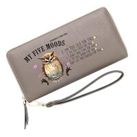 PFY Personalized Owl Design Women Wallets,Birthday Gift,Holiday Gift,Valentine's Day gift for W