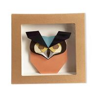 3D Animal Paper Craft Kit, DIY Zoo Themed Sticker Puzzle for Creative Home Decor, Educational Paper 