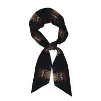 BROLEO Night Owl Prints Women's Fashion Scarf - Head Hair Accessories Versatile Scarf for Women