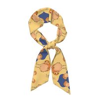 YYHWHJDE Crooked Owl Picture Women's Fashion Scarf Suitable as Scarves, hair scarves, headbands
