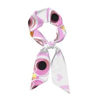 WHJSHOP Cute owl Pattern Women's Fashion Scarf - Head Hair Accessories Versatile Scarf for Wome
