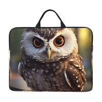 Laptop Case Sleeve Cute Owl Laptop Bag Computer Carrying Case 14" Computer Protective Notebook 