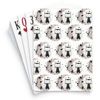 CafePress Boho Owl and Moon Gothic Standard Size Playing Cards