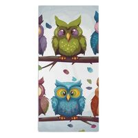FZMVSLH Bath Towels for Bathroom Owls Birds Towel Bathroom Shower Towel Quick Drying Camping Towels 