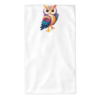 UDFKGLP Owl with Colorful Wings Pattern Towel Towels 27.5x16in Skin-Friendly Absorbent Fluffy and So