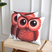 LHDGBWC Decorative Throw Pillows Covers 18x18 Inch Set of 2 Soft Couch Pillow Covers Modern Farmhous
