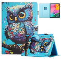 HYUScase Case for Samsung Galaxy Tab A 10.1 2019 Model SM-T510/T515/T517,Shockproof PU Leather Cover