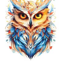 50 Designs Owls Mandala Coloring Book: An Adult Coloring Book With 50 Unique Owl Designs: Made for r