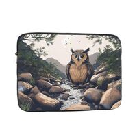 Laptop Sleeve 17 inch, Shockproof Laptop Case, Slim Protective Travel Carrying Case for A Huge owl 1