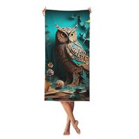 JHLMN Microfiber Sand Free Beach Towel Thin Quick Dry Super Absorbent Large Lightweight Towels Ultra
