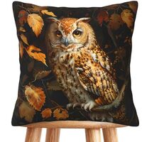 William Morris Abstract Vintage Floral Owl Pillow Throw Pillowcase Decoration Throw Pillowcase Abstr
