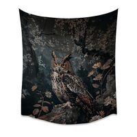Country Bird Vintage Artwork Aesthetic Tapestry Boho Botanical Floral Wall Art Wall Hanging Decor Da