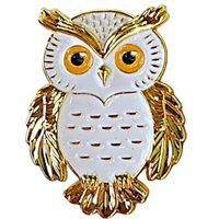 1.25" Owl Soft Enamel Pin – Birds Owl Bird Lapel Pins Brooches for Backpacks, Jackets, Ha