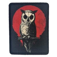 Tactical Owl Patch, Military Patches on Clothes, Morale Badge Hook and Loop Applique Stickers for Ba