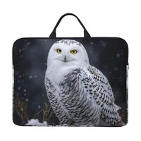 Laptop Sleeve Case 14 inch Computer Bag with Handle Arctic Owl Laptop Case Protective Briefcase Bag
